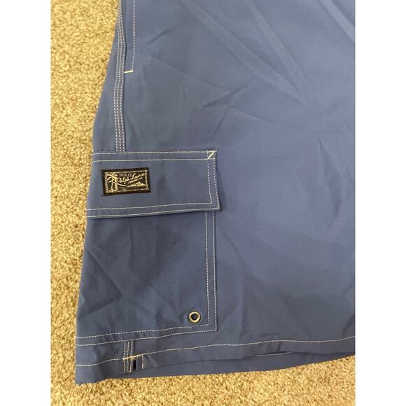 NWT Polo Ralph Lauren Blue Men's Kailua 8.5" Swim Trunks, XXL - Picture 7 of 11